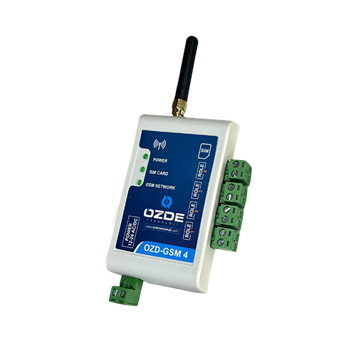 ÖZDE - Özde Gsm 4 Uzaktan Kontrol Modülü ( 4 Röleli ) ÖZDE - Özde Gsm 4 Uzaktan Kontrol Modülü ( 4 Röleli )