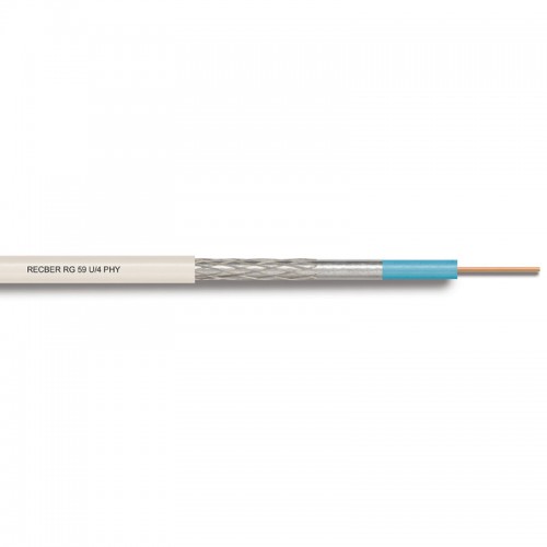 REÇBER - Reçber RG 59 U/4 PHY-PVC (500) Koaksiyel Uydu Kablosu 307054 (1 metre) REÇBER - Reçber RG 59 U/4 PHY-PVC (500) Koaksiyel Uydu Kablosu 307054 (1 metre)