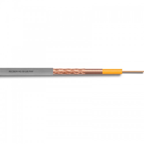 REÇBER - Reçber RG 59 U/6 PHY-PVC (500) Koaksiyel Uydu Kablosu 307056 (1 metre) REÇBER - Reçber RG 59 U/6 PHY-PVC (500) Koaksiyel Uydu Kablosu 307056 (1 metre)