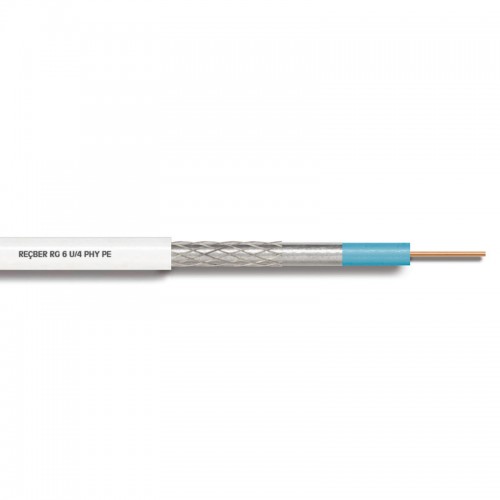 Reçber RG 6 U/4 PHY-PVC (500) Koaksiyel Uydu Kablosu 307057G (1 metre) Reçber RG 6 U/4 PHY-PVC (500) Koaksiyel Uydu Kablosu 307057G (1 metre)