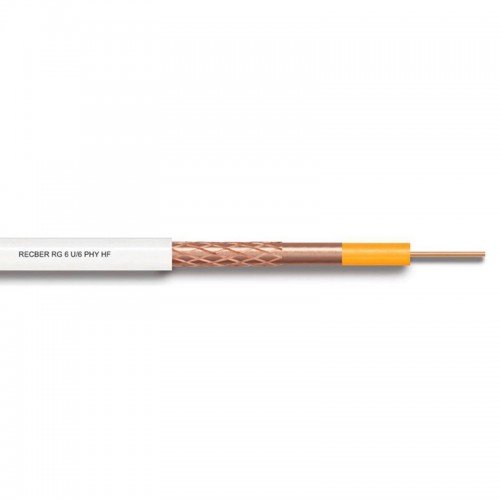 REÇBER - Reçber RG 6 U/6 PHY-PVC (100) Koaksiyel Uydu Kablosu 307156 (1 metre) REÇBER - Reçber RG 6 U/6 PHY-PVC (100) Koaksiyel Uydu Kablosu 307156 (1 metre)