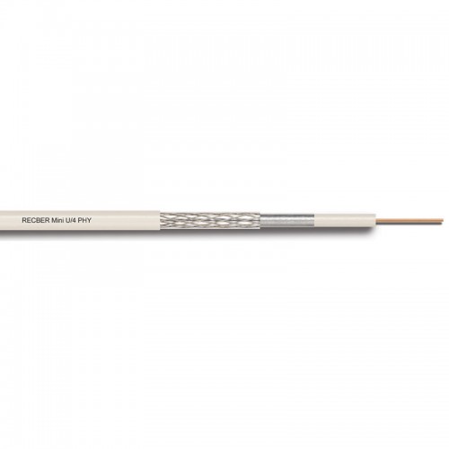 REÇBER - Reçber Mini U/4 PHY-PVC (500) Koaksiyel Uydu Kablosu 307051 (1 metre) REÇBER - Reçber Mini U/4 PHY-PVC (500) Koaksiyel Uydu Kablosu 307051 (1 metre)