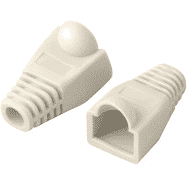 Rj45 Plastik Kılıf Boot / Beyaz