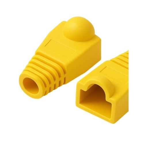 Rj45 Plastik Kılıf Boot / Sarı