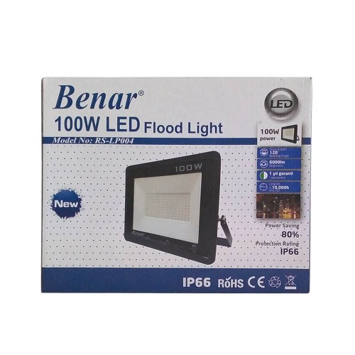 100W SMD Led Projektör Beyaz