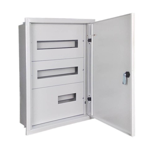 Zeybek Sıva Altı - Sıva Üstü 3 Sıralı W Otomat Panosu