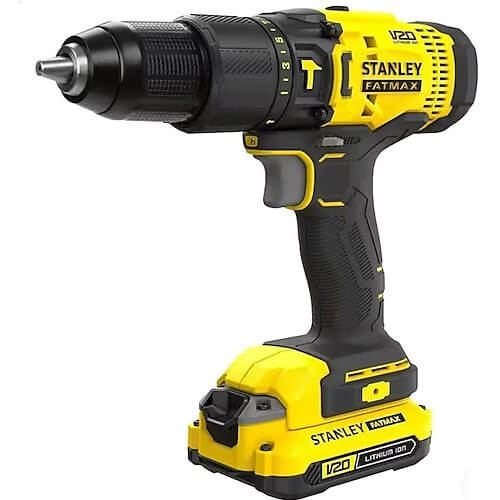 STANLEY - Stanley SCD718D2K.18V 2AH V20 2 Akülü Kömür Darbeli Matkap