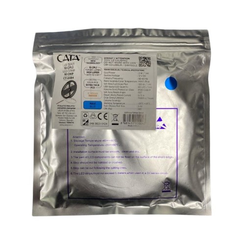 Silikonsuz 10 Çip Şerit Led - Mavi Silikonsuz 10 Çip Şerit Led - Mavi