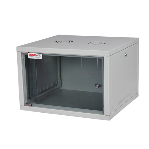 BESTRACK - Bestrack Silver Duvar Tipi Rack Kabinet 07U 600*560