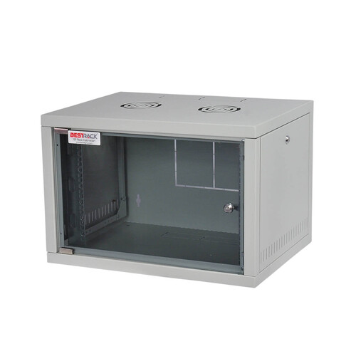 BESTRACK - Bestrack Silver Duvar Tipi Rack Kabinet 09U 600*450