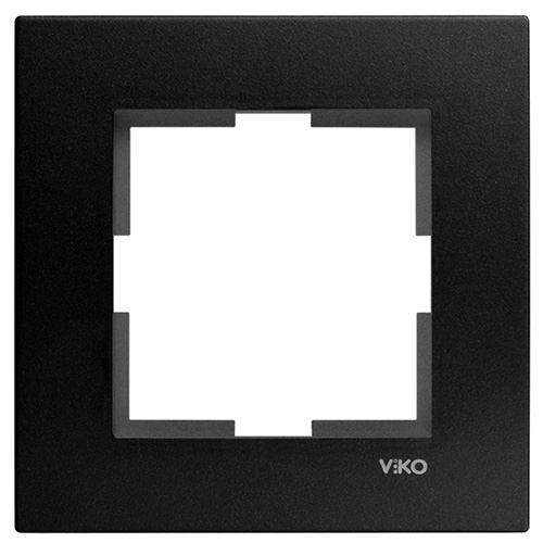 VIKO - Viko Novella Siyah Tekli Çerçeve VIKO - Viko Novella Siyah Tekli Çerçeve