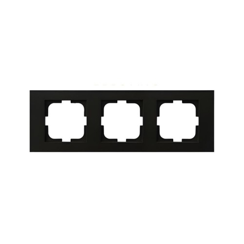 OVIVO - Ovivo Grano Siyah Üçlü Çerçeve