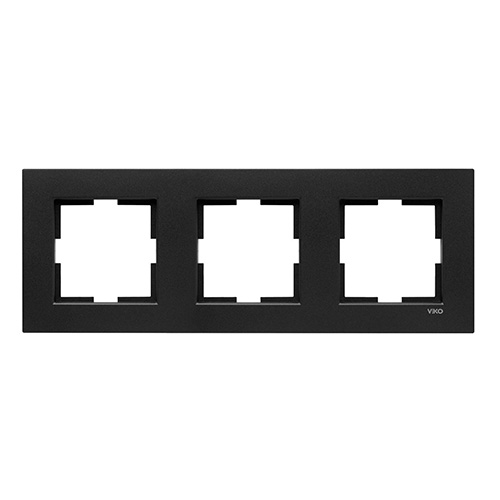 VIKO - Viko Novella Siyah Üçlü Çerceve VIKO - Viko Novella Siyah Üçlü Çerceve