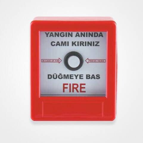 S/Ü KARE YANGIN İHBAR BUTONU