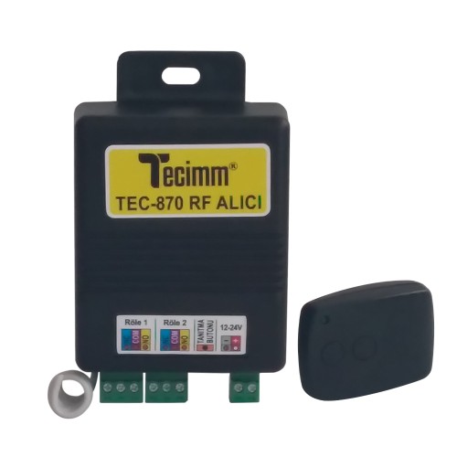 TECIMM - Tecimm Tec 870 RF Kumanda Alıcısı TECIMM - Tecimm Tec 870 RF Kumanda Alıcısı
