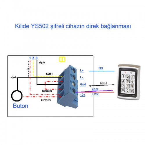 Tecimm Tec-925 Radarlı Akıllı Kilit Tecimm Tec-925 Radarlı Akıllı Kilit