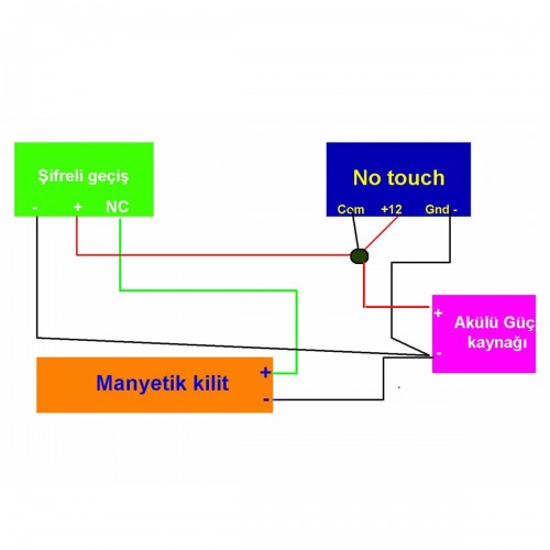Tecimm Tec G130 Akülü Güç Kaynağı 12 V 1,3 A