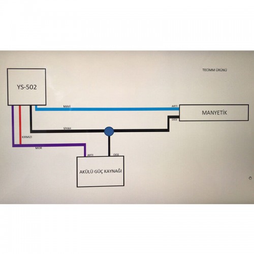 Tecimm Tec K180 Manyetik Kilit 180 Kg Tecimm Tec K180 Manyetik Kilit 180 Kg