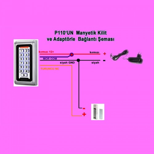 Tecimm Tec K180 Manyetik Kilit 180 Kg Tecimm Tec K180 Manyetik Kilit 180 Kg