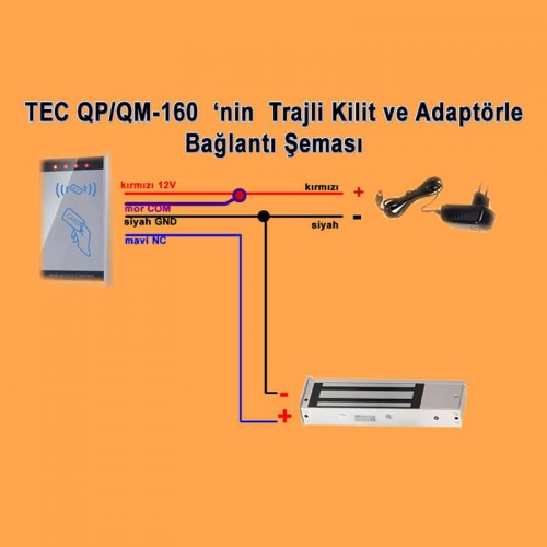 Tecimm Tec K280M Manyetik Kilit 280 Kg Tecimm Tec K280M Manyetik Kilit 280 Kg