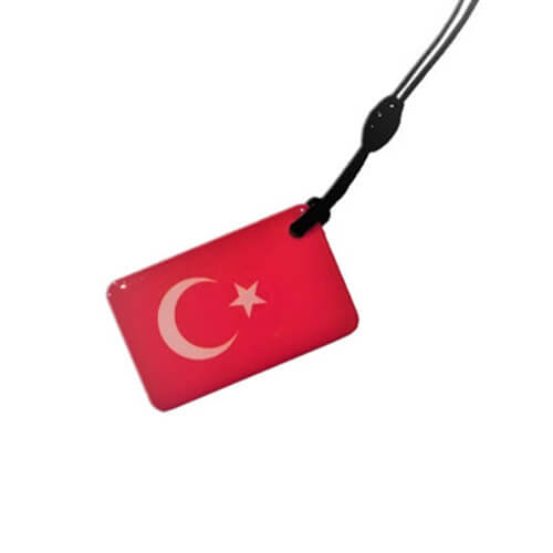 TECIMM - Tecimm Tec R1A Proximity 125Khz Anahtarlık Türk Bayrağı TECIMM - Tecimm Tec R1A Proximity 125Khz Anahtarlık Türk Bayrağı