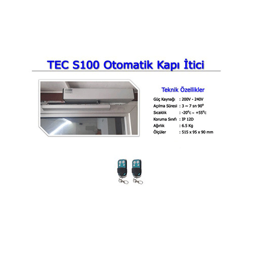 Tecimm Tec S200 Otomatik Hidrolik Kapı İtici Tecimm Tec S200 Otomatik Hidrolik Kapı İtici