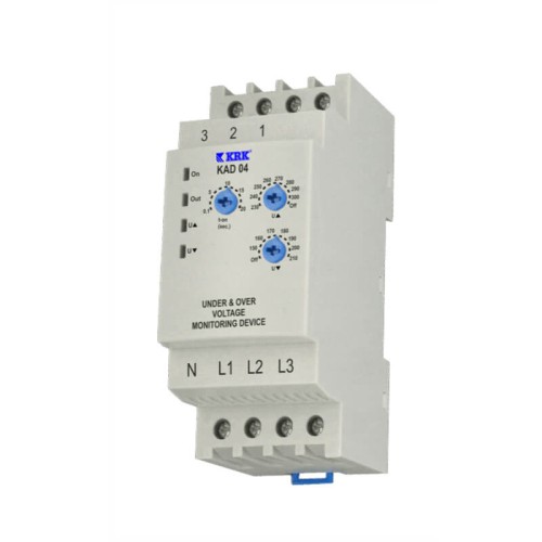 KARACA - KRC Trifaze/Monofaze Aşırı Düşük Gerilim Rölesi KARACA - KRC Trifaze/Monofaze Aşırı Düşük Gerilim Rölesi