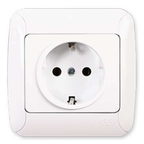 GÜNSAN - Günsan Fantasy Topraklı Priz - Çerçevesiz GÜNSAN - Günsan Fantasy Topraklı Priz - Çerçevesiz