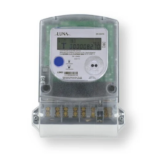 LUNA - Luna Trifaze Elektrik Sayacı  LUNA - Luna Trifaze Elektrik Sayacı