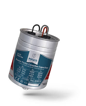 POFACO - Pofaco Tüp 0,5 KVAR Trifaze Kondansatör