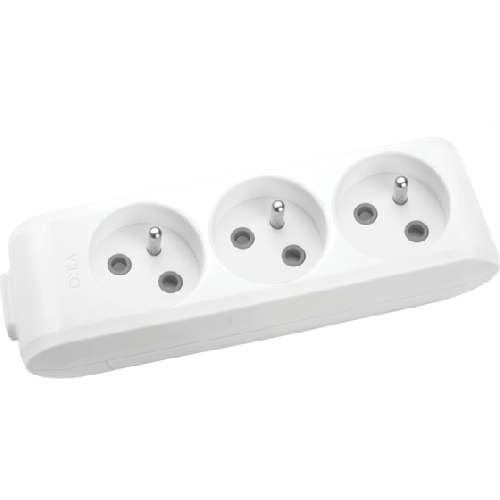 VIKO - Viko Üçlü Grup Priz Topraklı Klemensli UPS ve Çocuk Korumalı VIKO - Viko Üçlü Grup Priz Topraklı Klemensli UPS ve Çocuk Korumalı