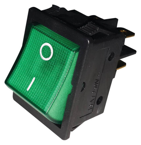 DIGER - Yeşil Geniş Işıklı Anahtar Aç Kapa 1-0