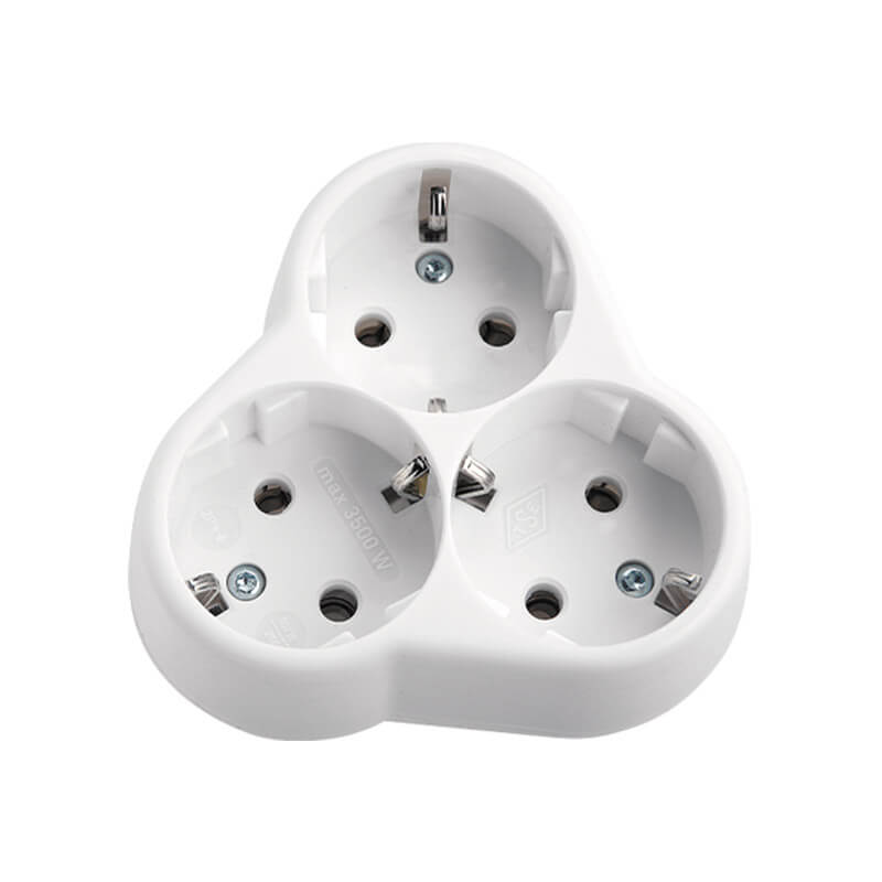 Viko Yonca Siva Alti Uclu Toprakli Priz Erkek Disi Fisler Ve Aksesuarlar