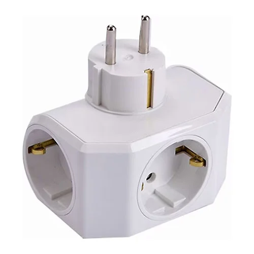 Viko Yonca Plus Üçlü Topraklı Fiş - Priz Viko Yonca Plus Üçlü Topraklı Fiş - Priz