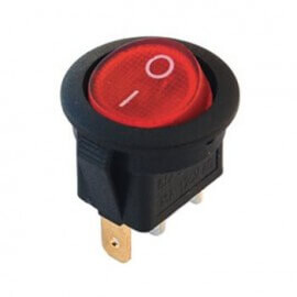 DIGER - Yuvarlak Işıklı Anahtar End042