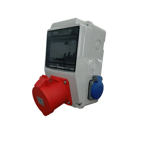 Zeybek Tekli Montajlı Araç Şarj Kombinasyon Kutusu (Taşınabilir Araç Şarj İstasyonları İçindir)