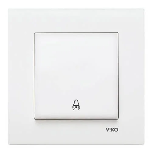VIKO - Viko Karre Zil Anahtarı - Çerçevesiz VIKO - Viko Karre Zil Anahtarı - Çerçevesiz